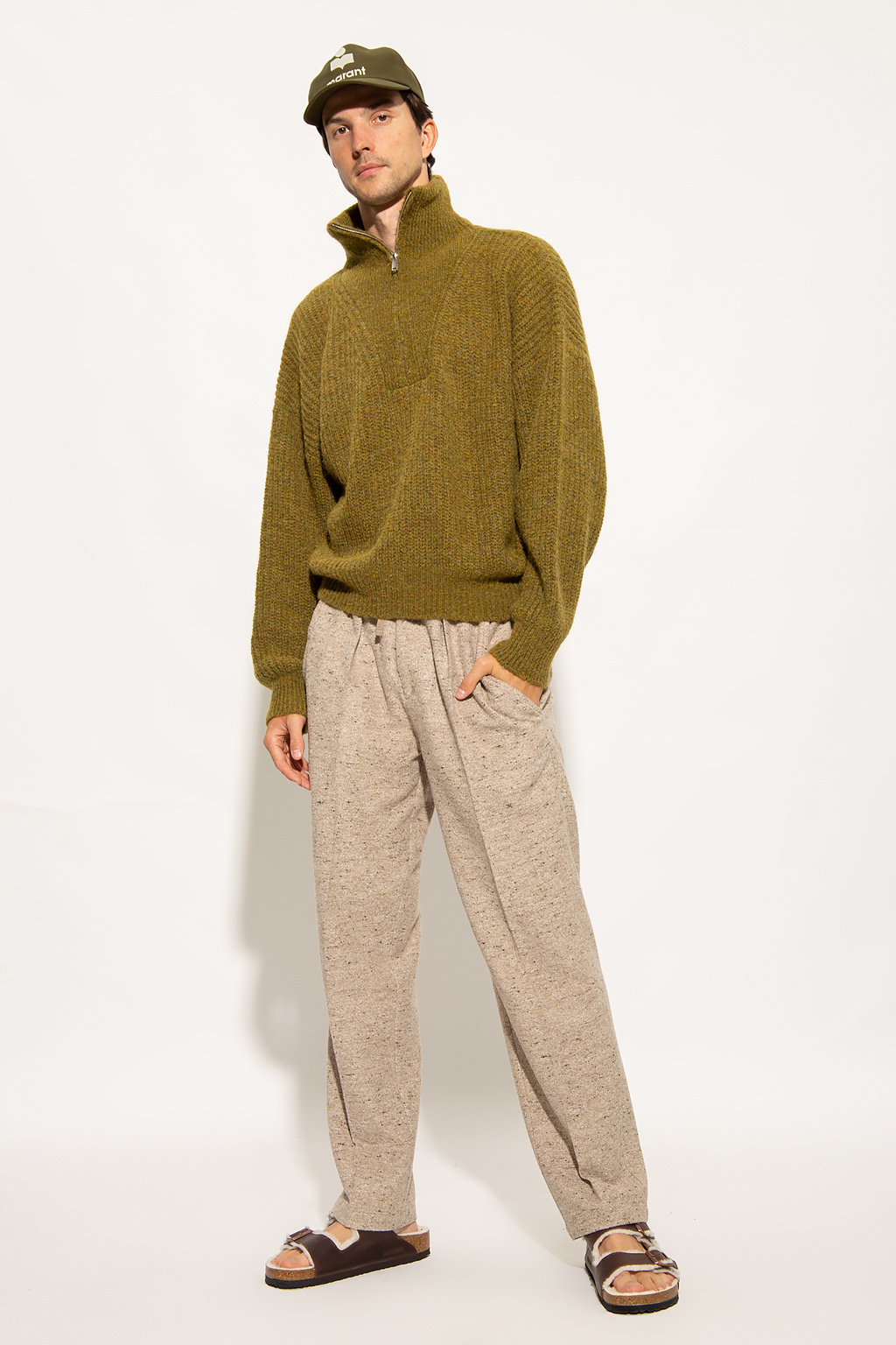 Isabel marant green sweater best sale